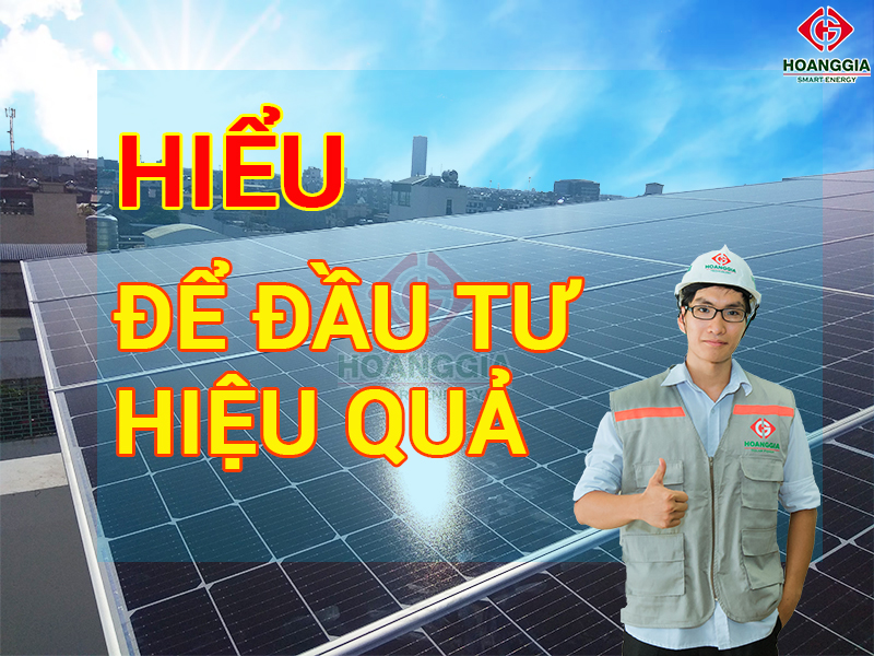 Lắp điện mặt trời khi nào mới hiệu quả