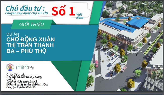 Chợ Đồng Xuân - Thanh Ba - Phú Thọ