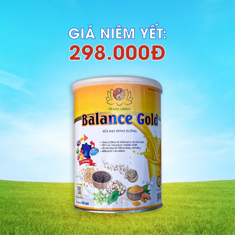 Sữa hạt BALANCE GOLD hộp 450gr